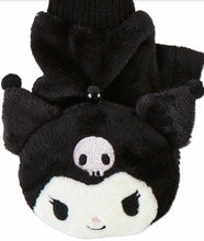 Load image into Gallery viewer, Cinnamoroll My Melody Kuromi Plush 2-way Glove
