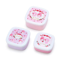 Load image into Gallery viewer, Hello Kitty 3 Piece Lunch Case Set
