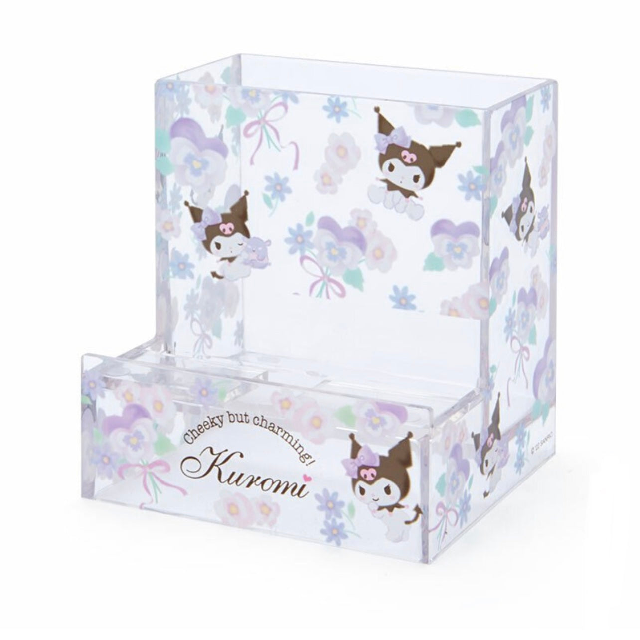 Sanrio Clear Pen Phone Stand (Kuromi, Cinnamoroll, My Melody, Hello Kitty)