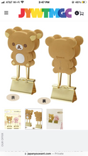 Load image into Gallery viewer, San-X Rilakkuma Mascot Clip Set
