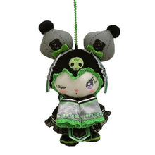 Load image into Gallery viewer, Sanrio Kuromi × Dolly Mix Mascot Plushie with Strap (2022)
