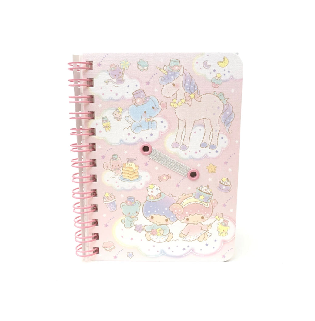 My Melody Sanrio B6 Spiral Notebook with Pen Holder Loop ship w/ tracking  no.