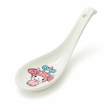 Load image into Gallery viewer, Sanrio My Melody / Hello Kitty Ceramic Set (Pasta Bowl, Ramen Bowl, Spoon)
