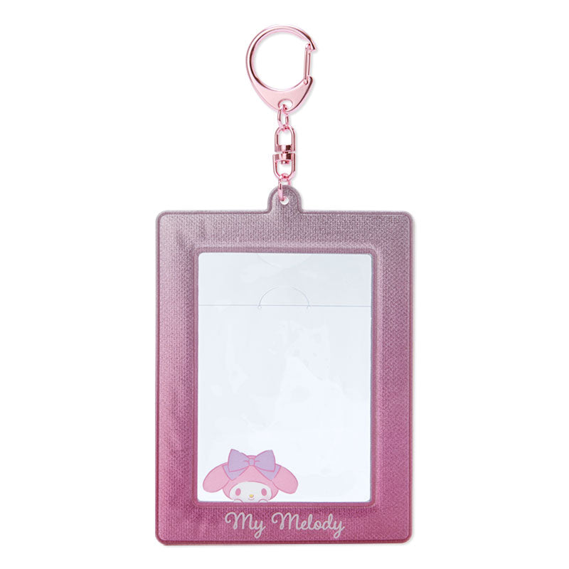 Sanrio My Melody Trading Card / Photo / ID Badge with Keychain