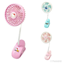 Load image into Gallery viewer, Sanrio Character Clip Fan
