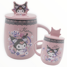 Load image into Gallery viewer, Sanrio Ceramic Mug with Character Lid
