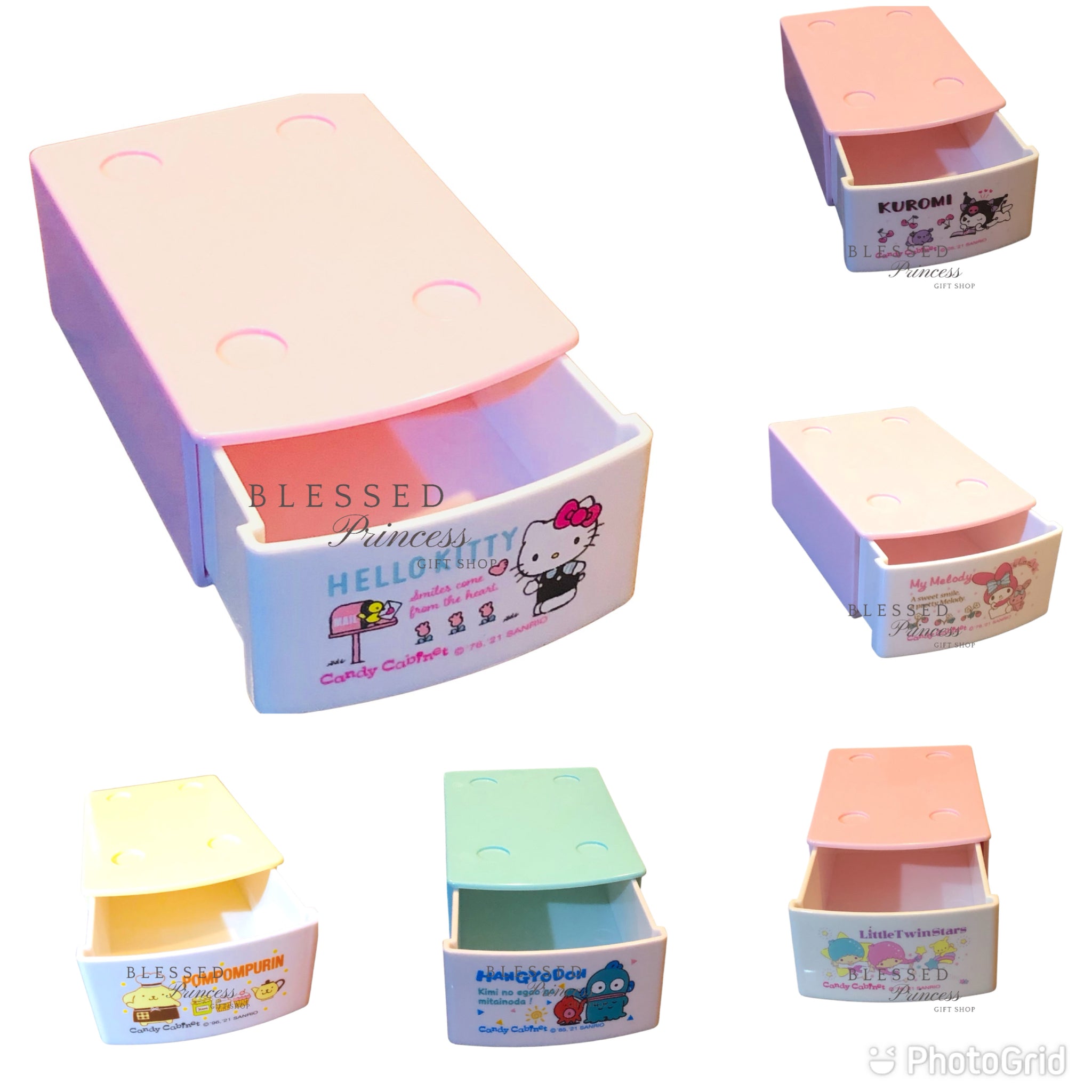 Sanrio Characters Stackable Drawers Cinnamoroll