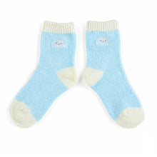 Load image into Gallery viewer, Sanrio Characters Cozy Socks (Kuromi, Cinnamoroll, My Melody, Hello Kitty, Pompompurin)
