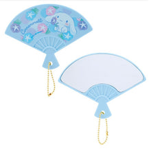 Load image into Gallery viewer, Sanrio Characters Japanese Fan Mirror Set (Hello Kitty, Cinnamoroll)
