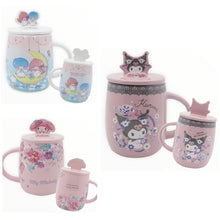 Load image into Gallery viewer, Sanrio Ceramic Mug with Character Lid
