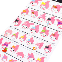 Load image into Gallery viewer, Sanrio 4 Size Sticker Kamio Japan 2013 (My Melody, Pompompurin)
