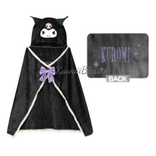 Load image into Gallery viewer, Kuromi / My Melody Blanket with Hoodie (New 2021 Aug)
