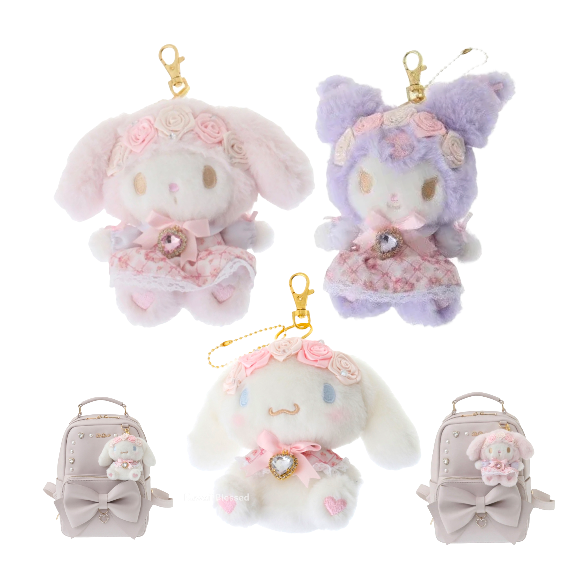 2点セット ☆LIZ LISA x My Melody☆クロミマスコットチャーム 【公式
