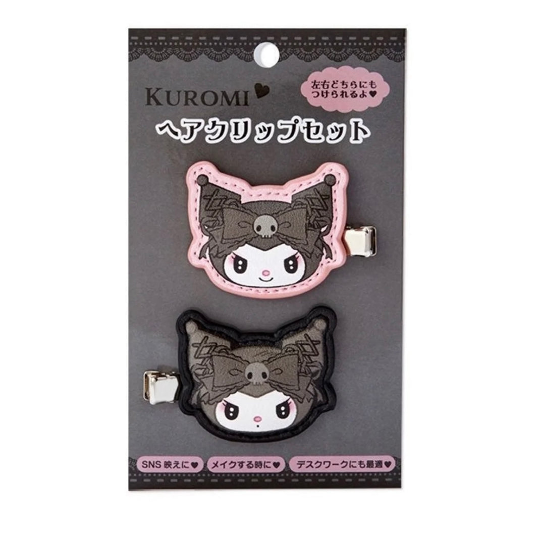 Kuromi / My Melody Clips / Headband (Midnight melochro)