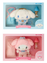 Load image into Gallery viewer, Sanrio Baby Plush (My Melody &amp; Cinnamoroll
