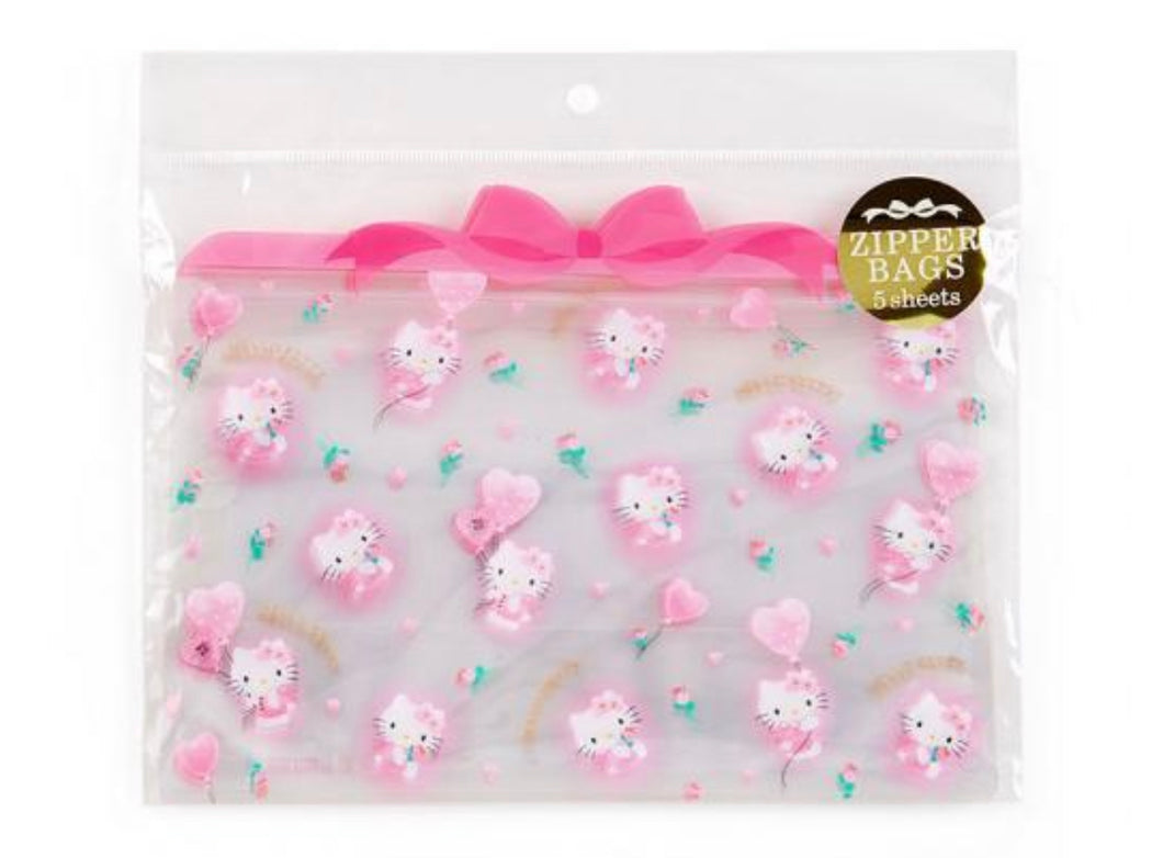 Sanrio Reusable Zipper Bags Set (5 pcs)