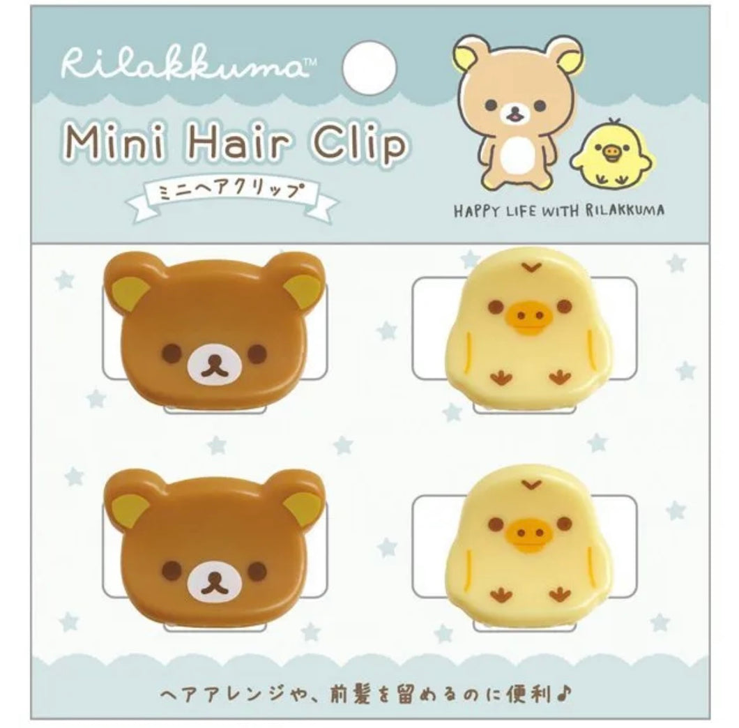 Rilakkuma Claw Hair Clip Set f