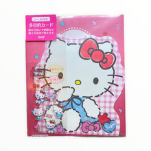 Load image into Gallery viewer, Sanrio Character Greeting Card with Stickers
