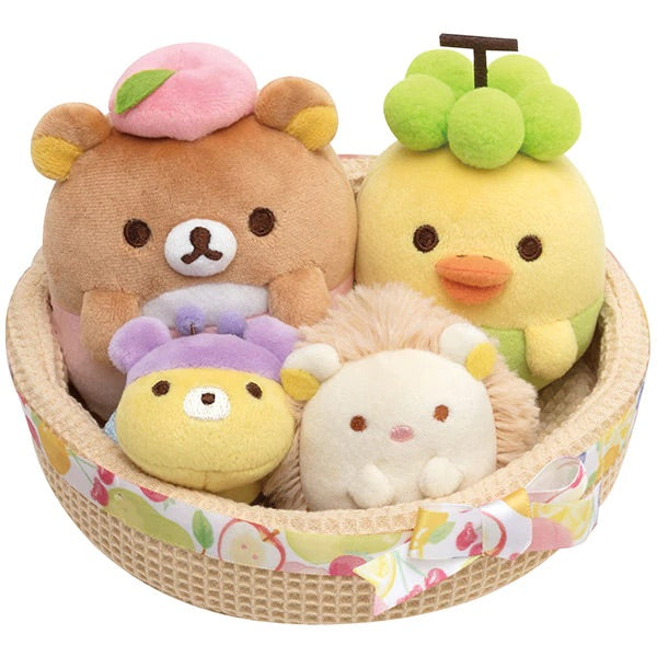 Rilakkuma and Friends Basket (Relax Fruit Series)