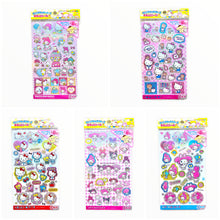 Load image into Gallery viewer, Sanrio Character Sparkly Sticker Sheet
