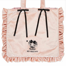 Load image into Gallery viewer, Kuromi / My Melody Midnight Melochro Tote Bag
