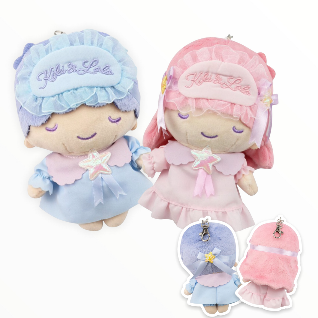 Little Twin Stars Dreams Mascot Plush Keychain