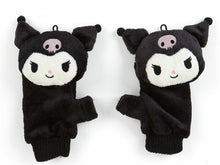 Load image into Gallery viewer, Cinnamoroll My Melody Kuromi Plush 2-way Glove
