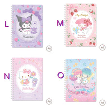 Load image into Gallery viewer, Sanrio Characters A6 Spiral Notebook (2022, 2021)
