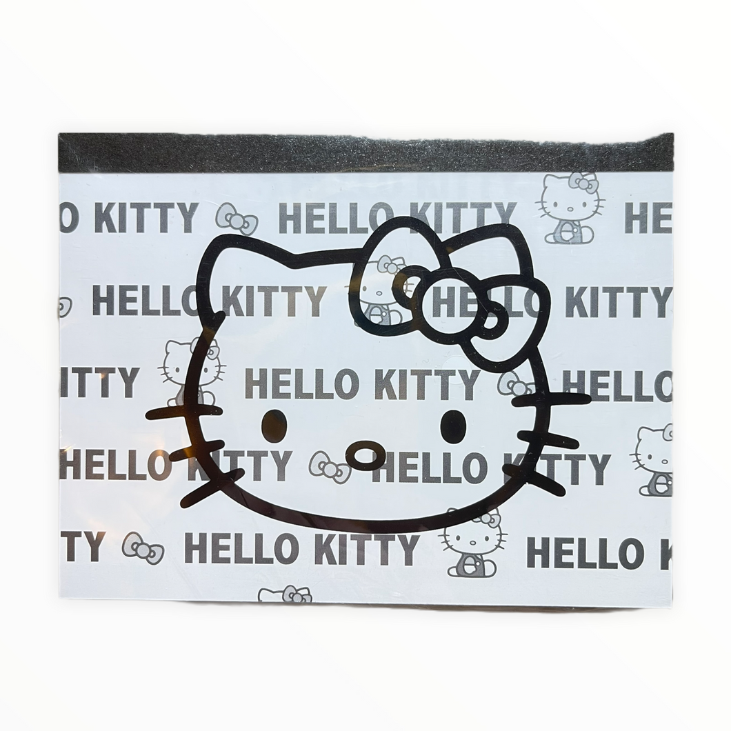 Hello Kitty Black & White Memo Pad