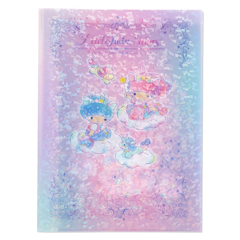 Hello Kitty Bear / Little Twin Stars Unicorn A4 File Folder (Little Twin Stars, Mix Characters)