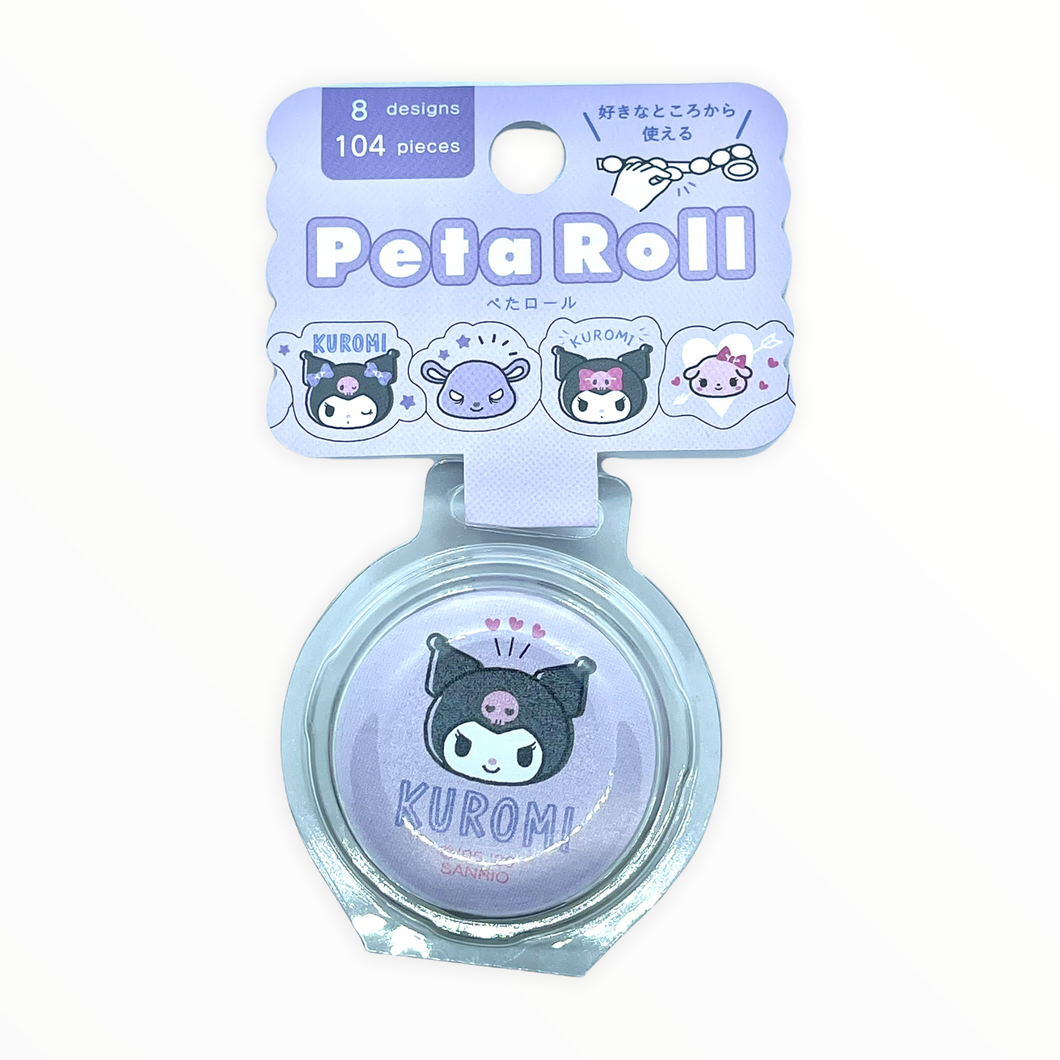 Sanrio Character Peta Roll Paper Sitcker Roll