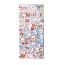 Load image into Gallery viewer, Rilakkuma Memo Pad, Notebook, Mini Index Holder (Shining Jewel Cherry Series 2022)
