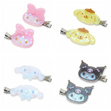 Load image into Gallery viewer, Sanrio Sparkly Bang Hair Clip Set (2 pcs)
