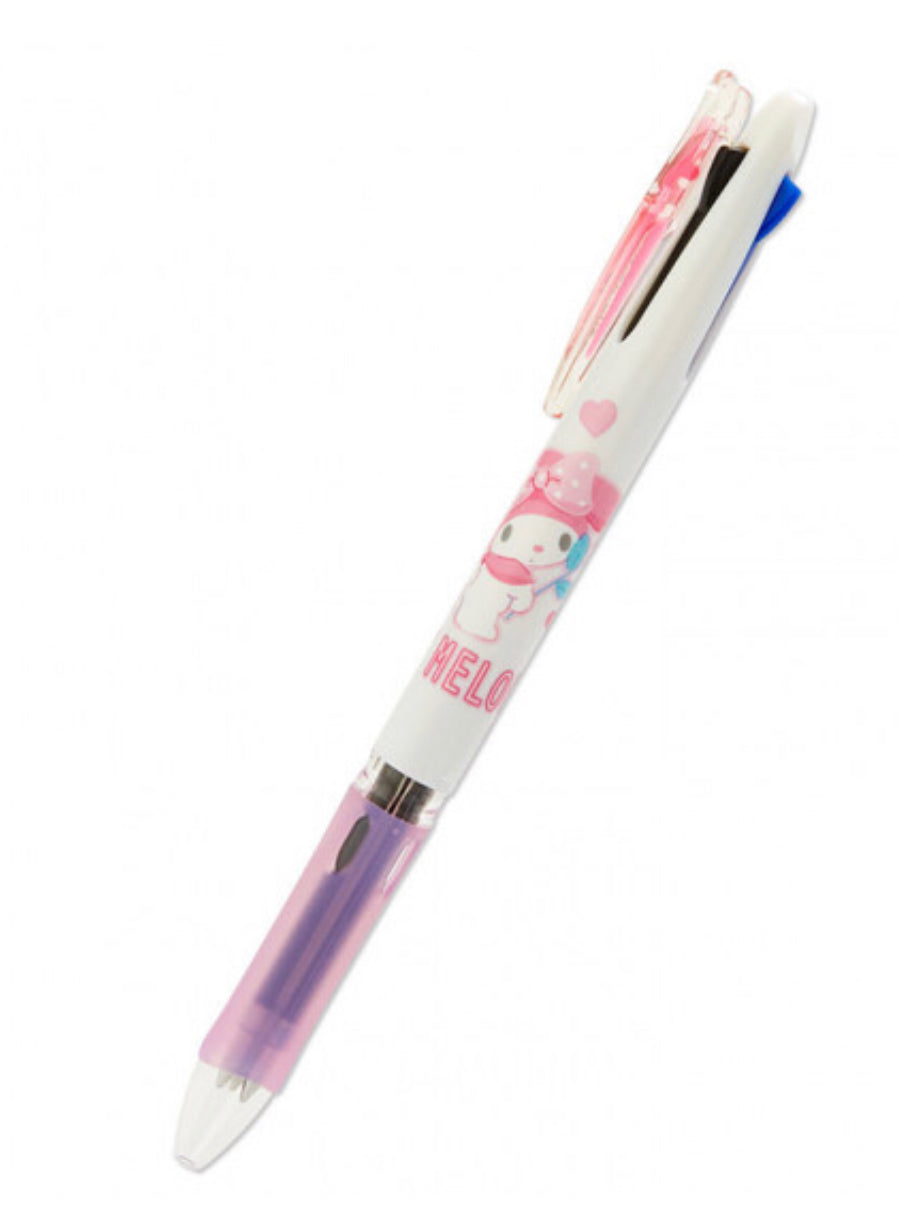 Sanrio Grip-On Slim 3 Color Multi Ball Pen