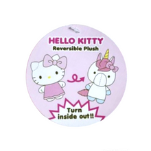 Load image into Gallery viewer, Sanrio Hello Kitty / Unicorn Reversible 12&quot; Plush (Rare Find)
