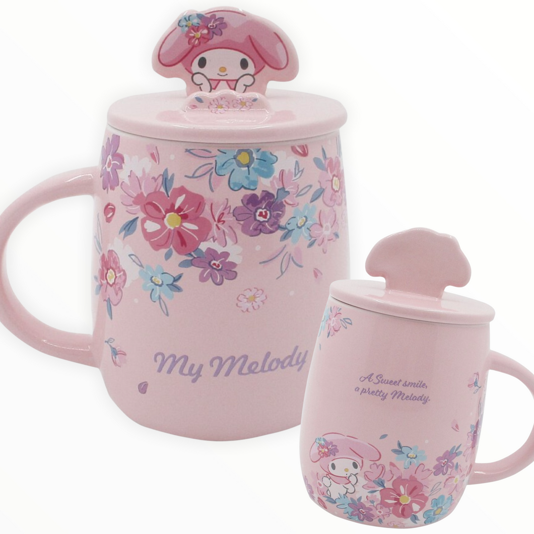 Sanrio Ceramic Mug with Character Lid