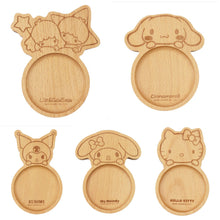 Load image into Gallery viewer, Sanrio Characters Wooden Accessory Tray (Kuromi, My Melody, Hello Kitty, Cinnamoroll)
