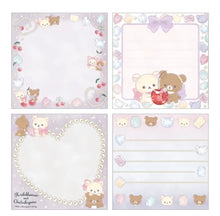 Load image into Gallery viewer, Rilakkuma Memo Pad, Notebook, Mini Index Holder (Shining Jewel Cherry Series 2022)
