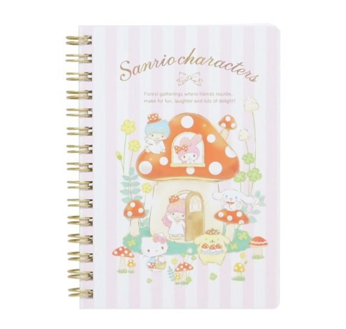 Sanrio Characters A6 Spiral Notebook (2022, 2021)