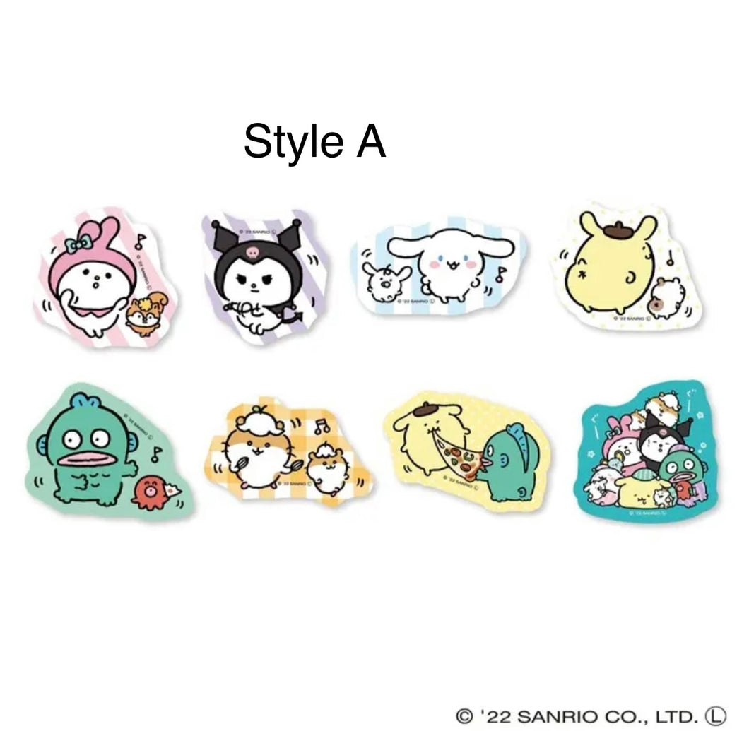 Sanrio Flake Sticker -A -Nagano x Sanrio Characters- 2022 Marimo Craft Japan