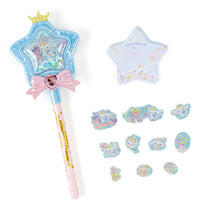 Load image into Gallery viewer, Cinnamoroll Wand with Stickers/Memo Pad
