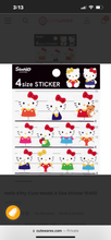 Load image into Gallery viewer, Sanrio 4 Size Sticker Kamio Japan 2013 (My Melody, Pompompurin)
