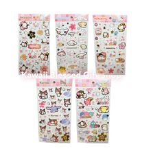 Load image into Gallery viewer, Sanrio Character Sakura Sticker Sheet
