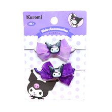 Load image into Gallery viewer, Kuromi y Mascot Hair Clips 2-Pcs Set
