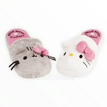 Load image into Gallery viewer, Hello Kitty X Pusheen Slipper
