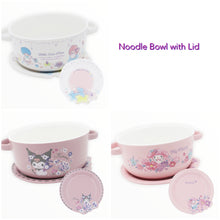 Load image into Gallery viewer, Sanrio Ceramic Noodle Bowl with Lid
