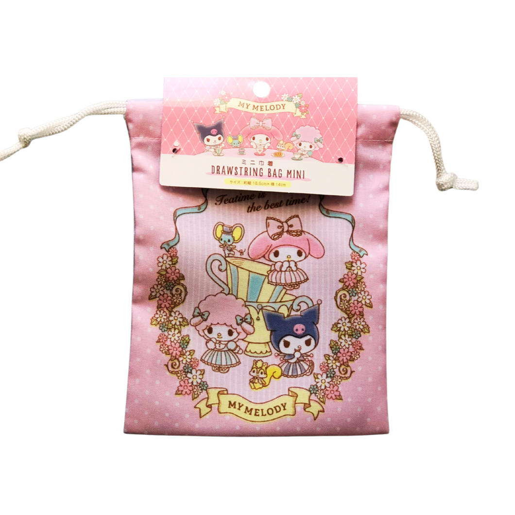 My Melody and Kuromi Mini Drawstring Bag