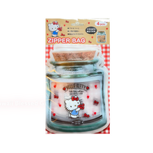 Load image into Gallery viewer, Sanrio Reusable Jar Shape Zipper Bags Set (Rare Find)
