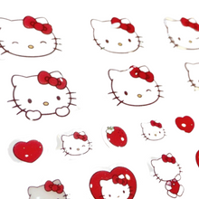 Load image into Gallery viewer, Hello Kitty Bling Jelly Stickers (per sheet)
