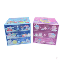 Load image into Gallery viewer, Sanrio Characters / Little Twins Stars Drawer Chest
